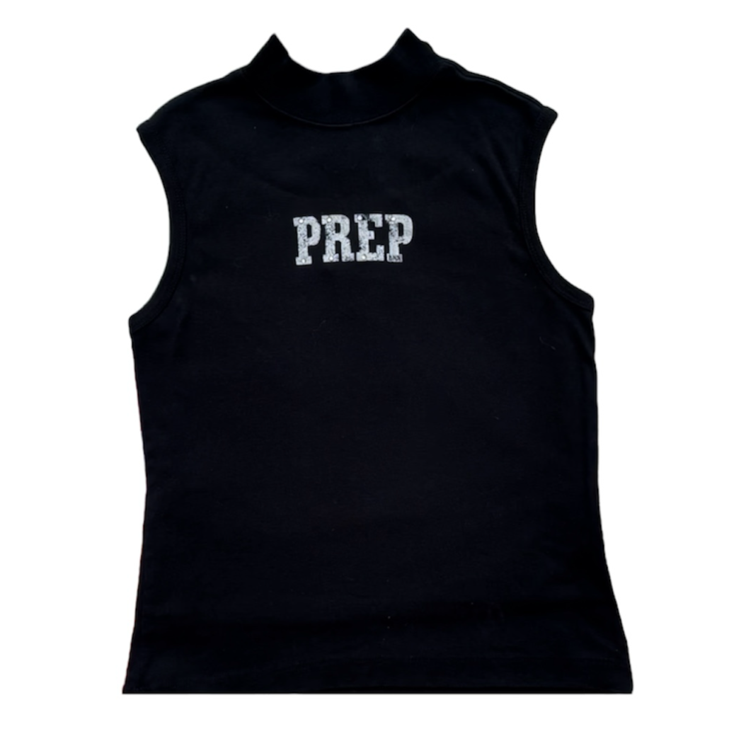 Preppy High Neck Top