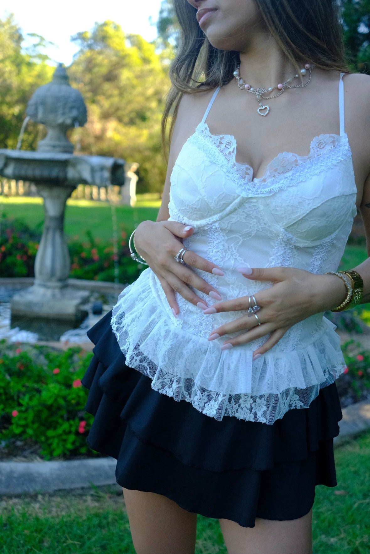 Angel Lace Corset