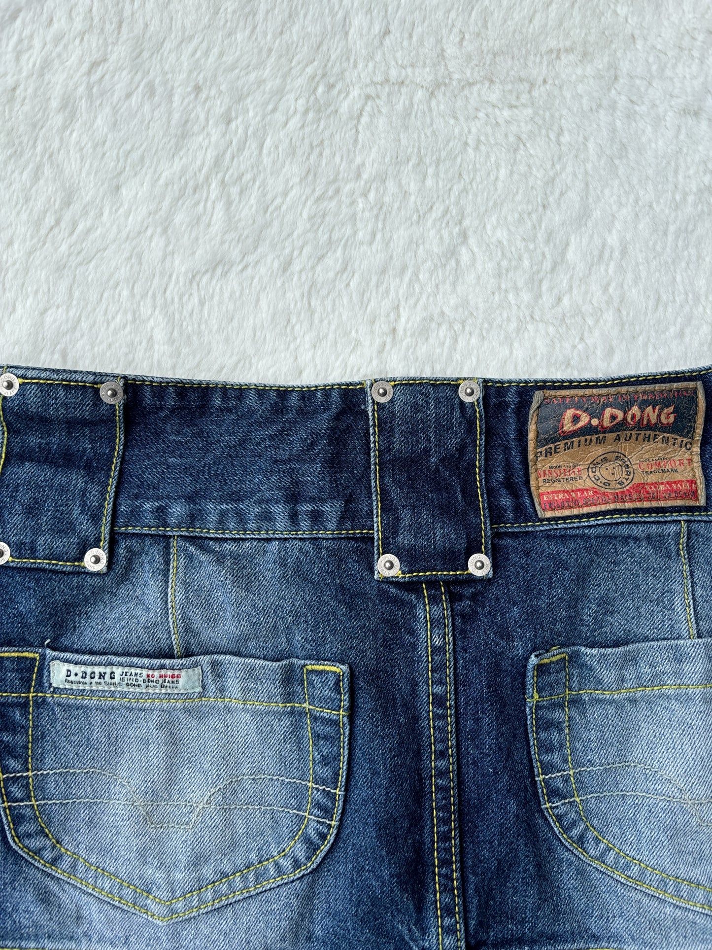 Y2K Denim Mini Skirt