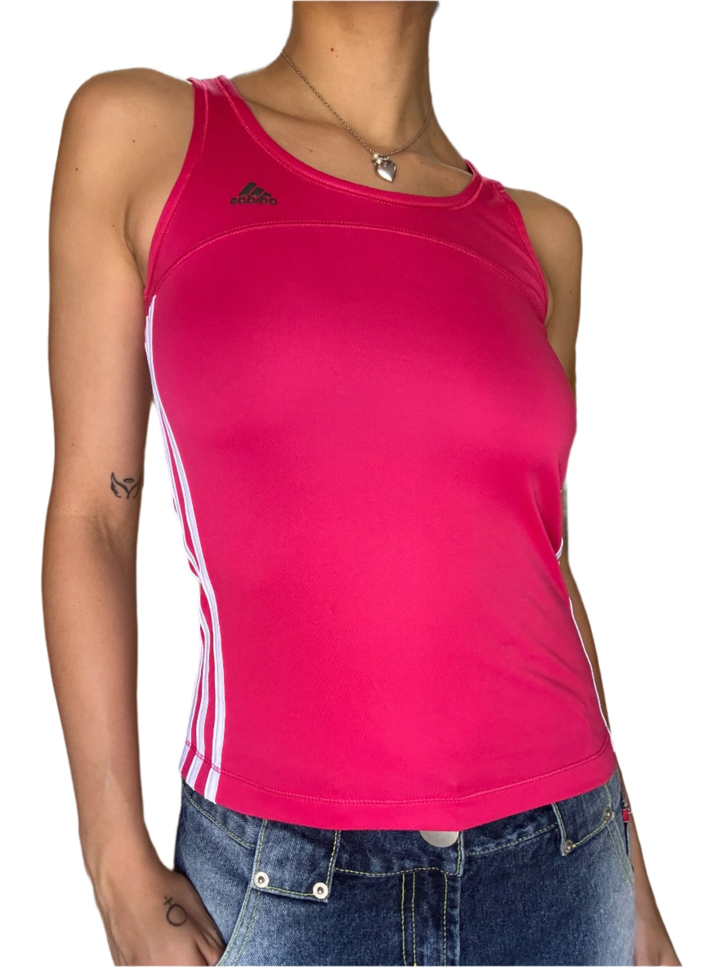 Pink Adidas Tank