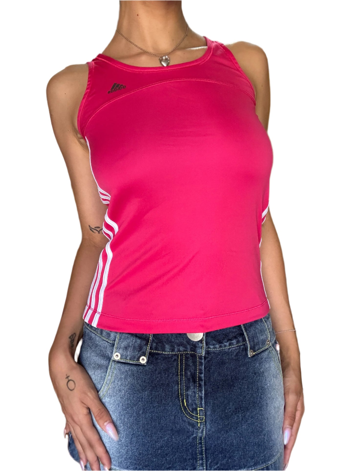 Pink Adidas Tank