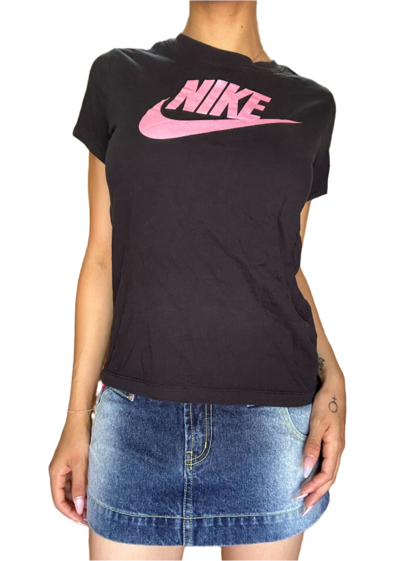 Pink + Black Nike T-Shirt