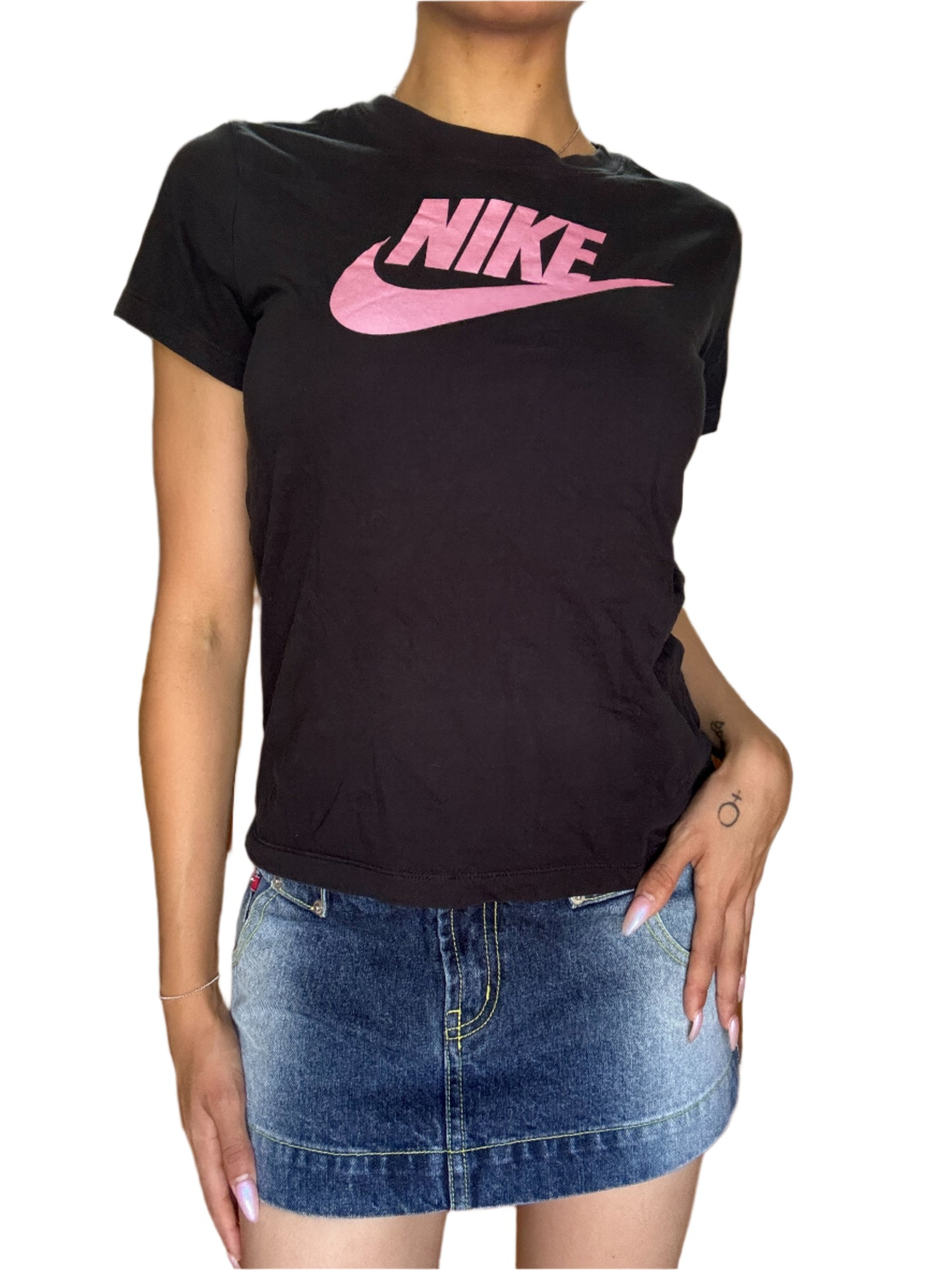 Pink + Black Nike T-Shirt