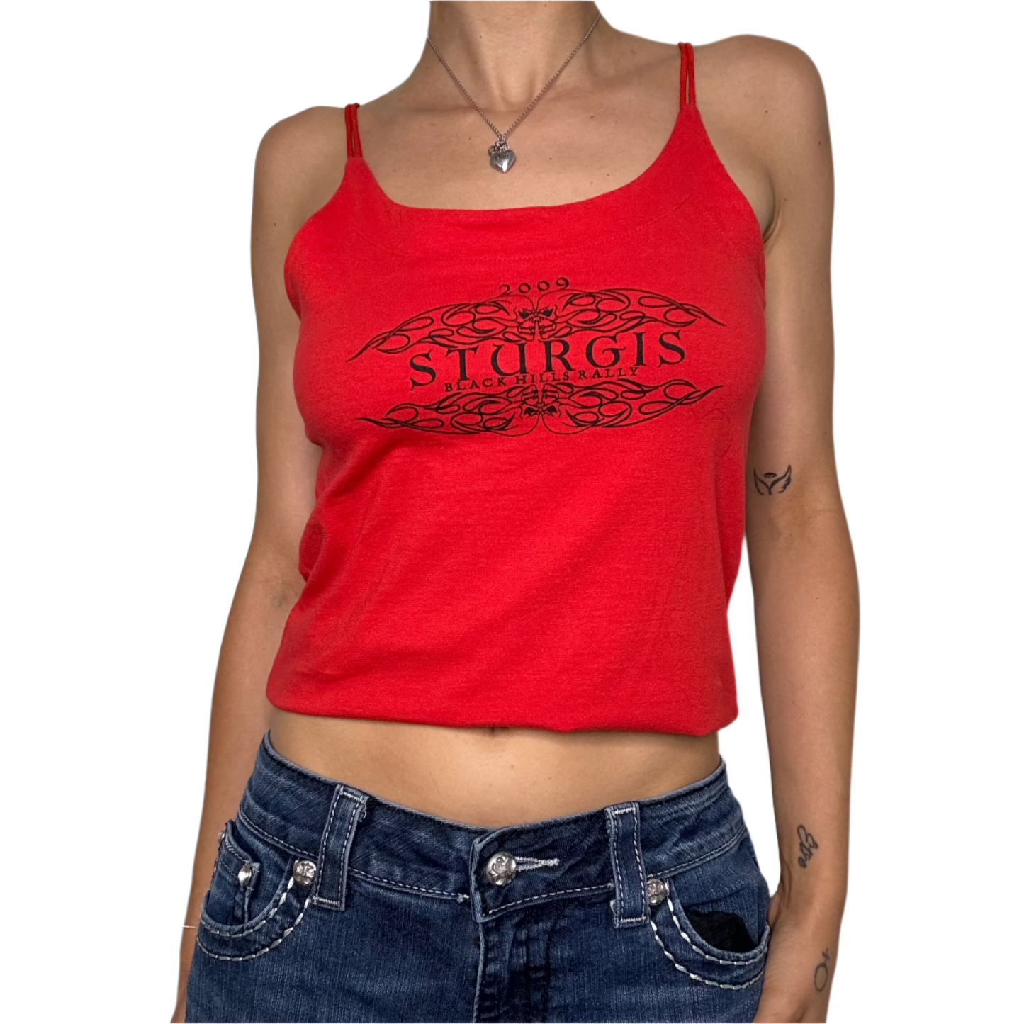 Red Sturgis Top