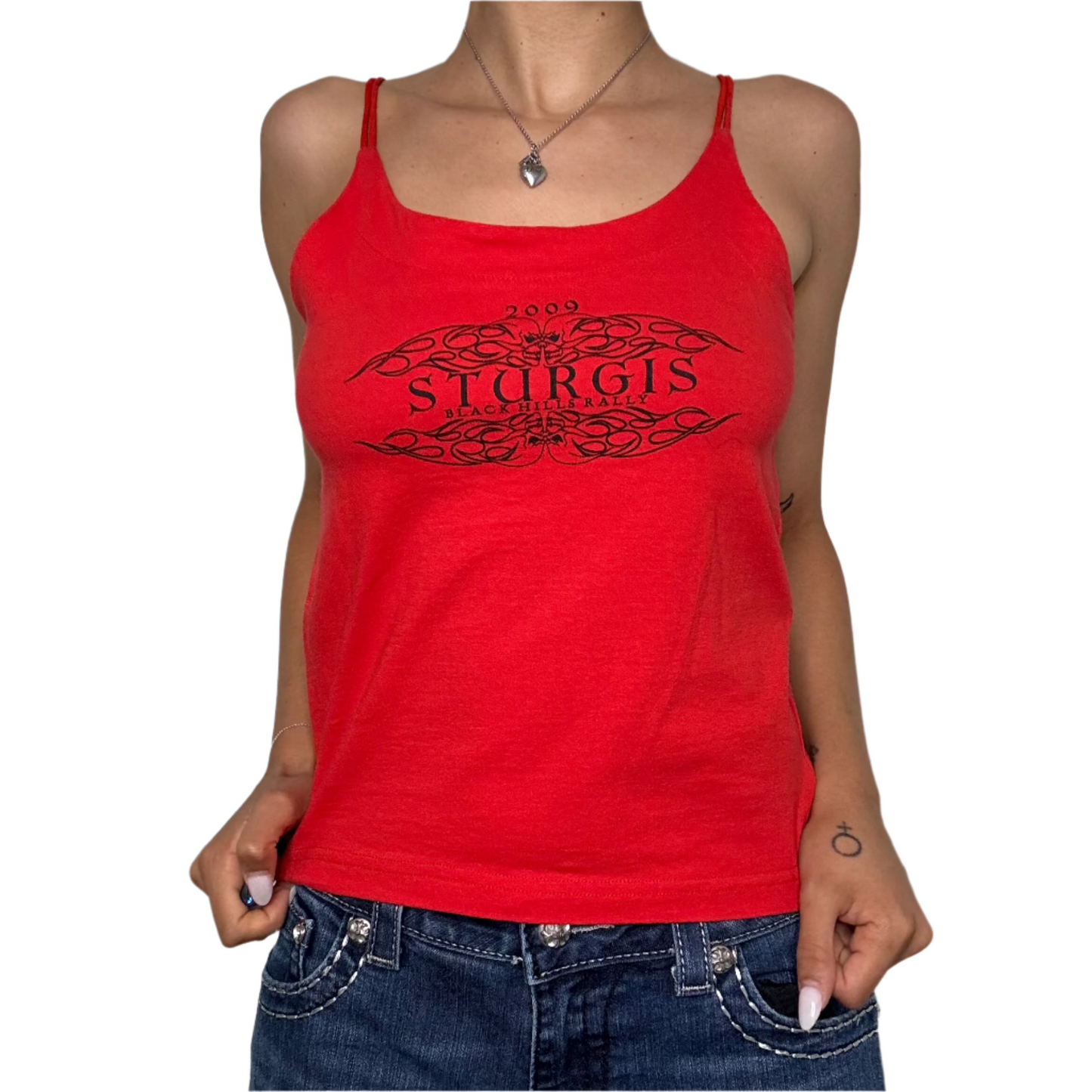 Red Sturgis Top