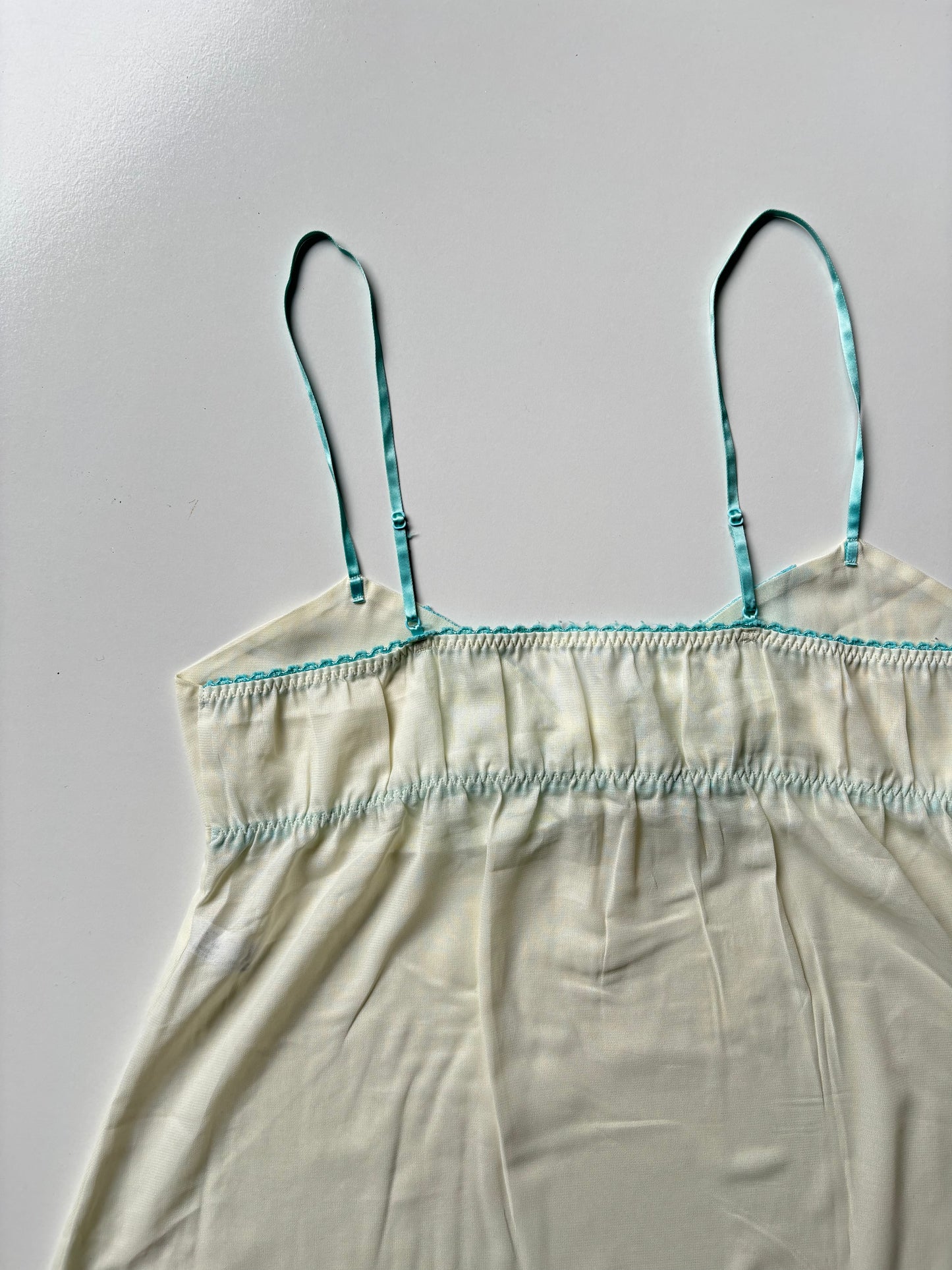 Snow Blue Lace Cami