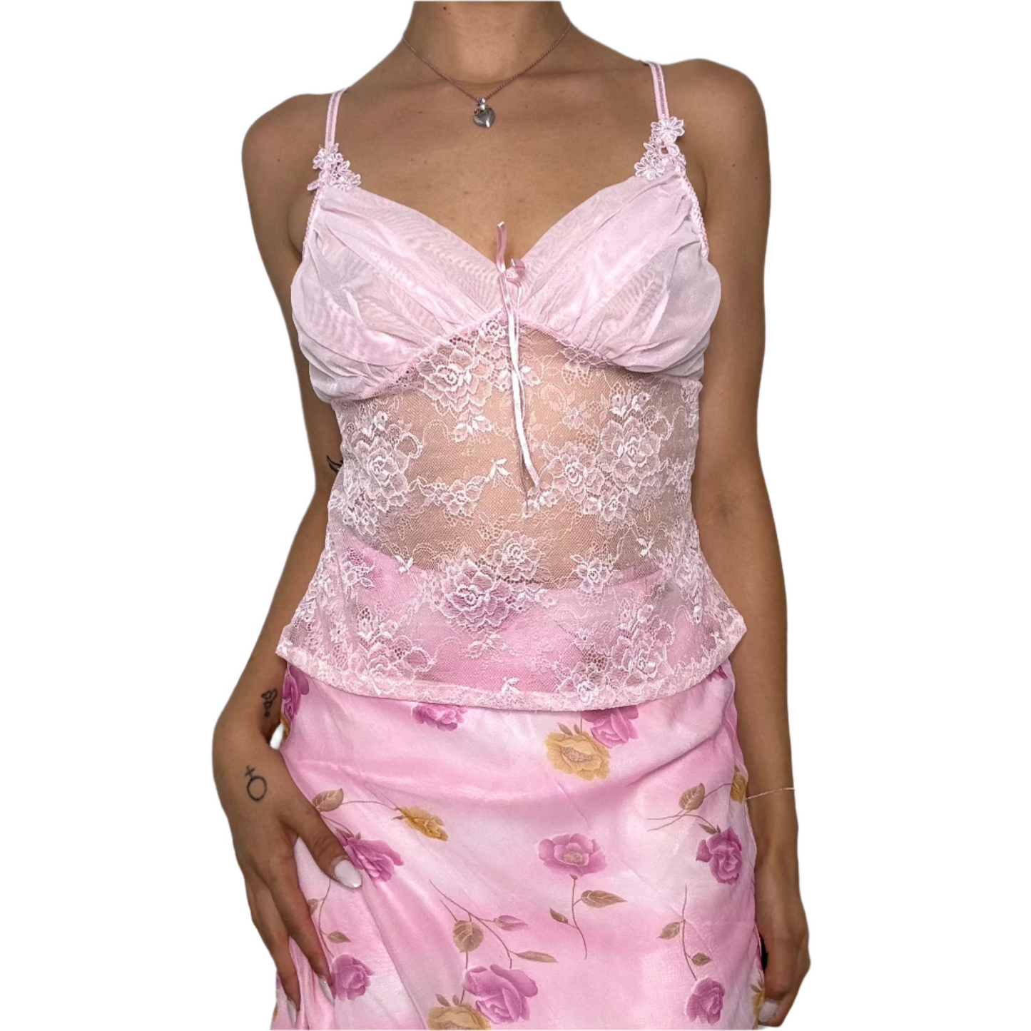 Sweet Romantic Pink Cami