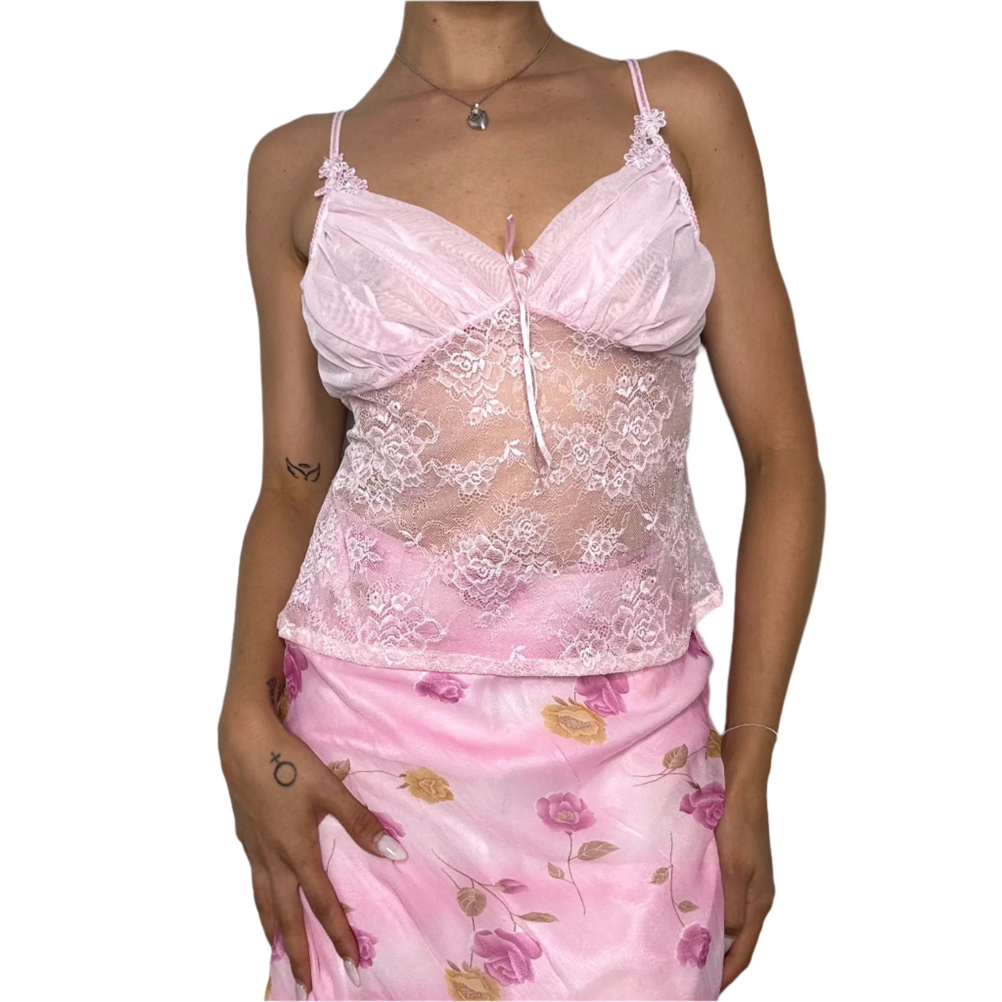 Sweet Romantic Pink Cami