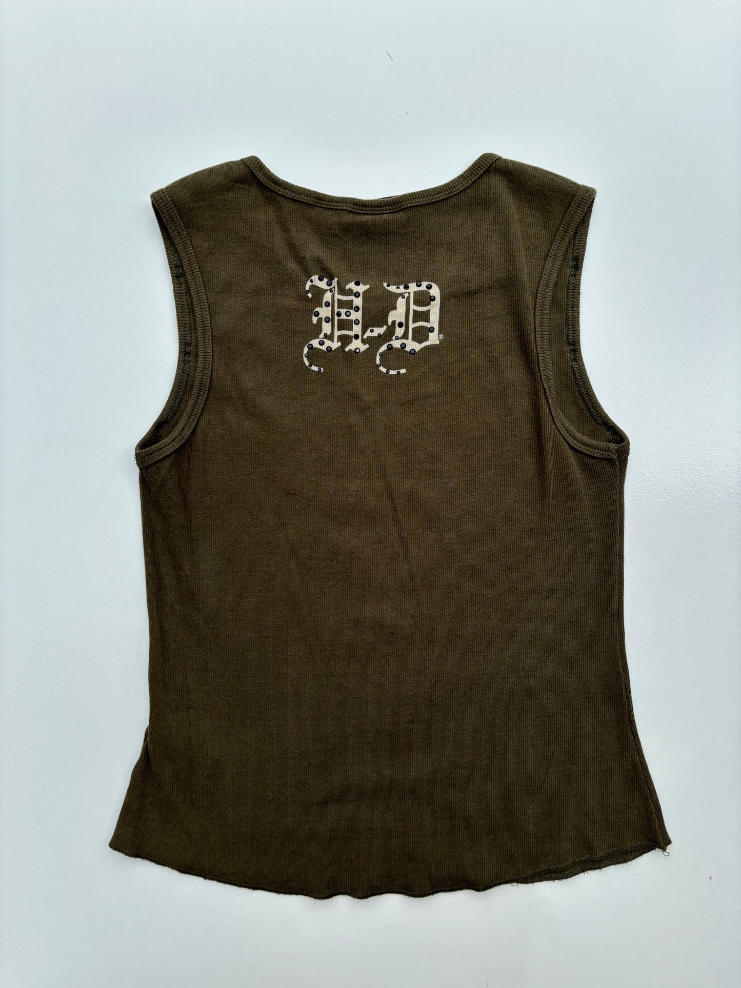 Harley Davidson Flaming Heart Tank