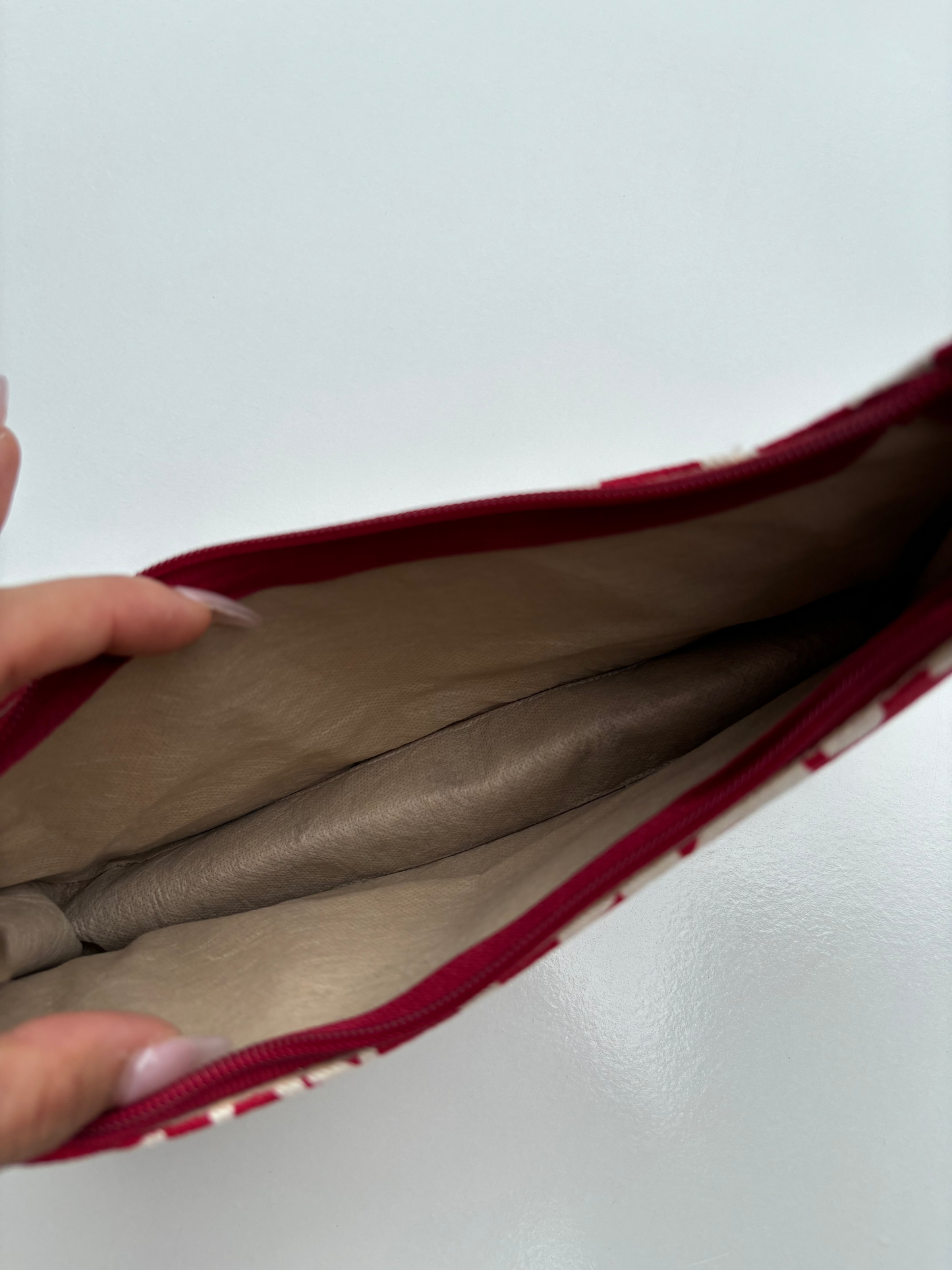 Y2K Red Print Bag