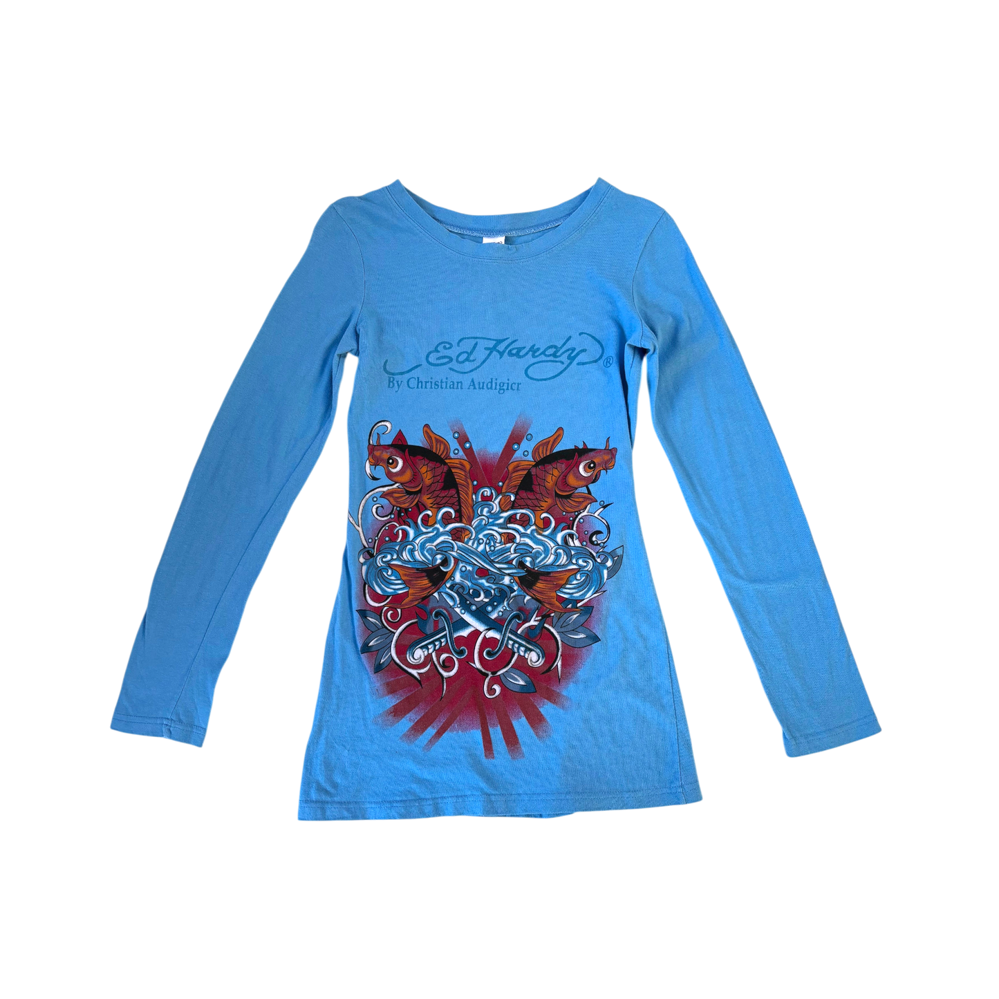 Ed Hardy Koi Long Sleeve Top