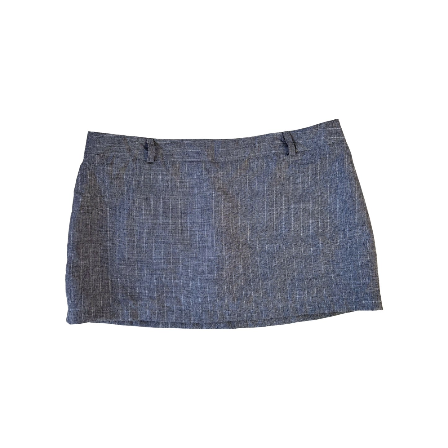 Pinstripe Mini Skirt
