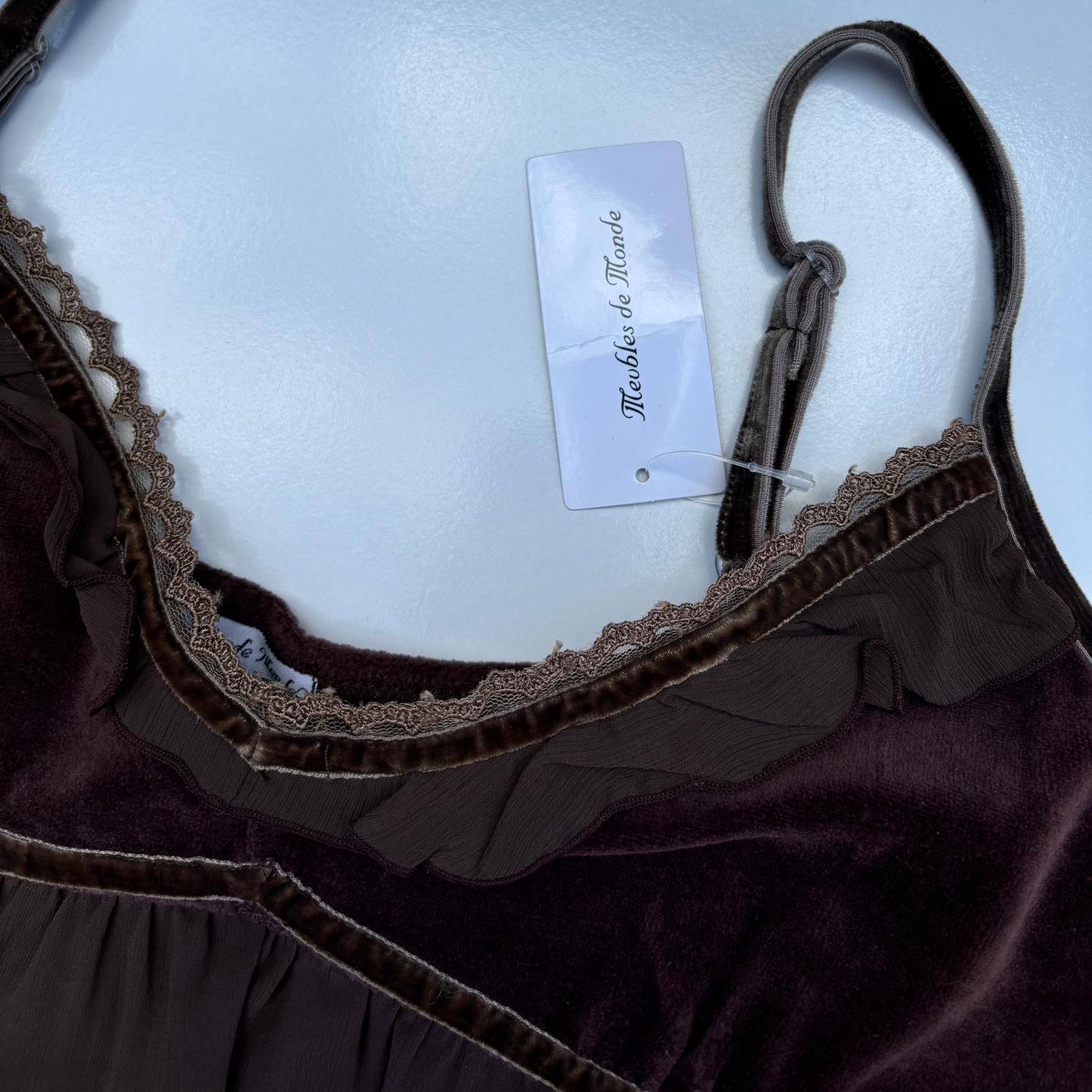 Chocolate Velvet Cami