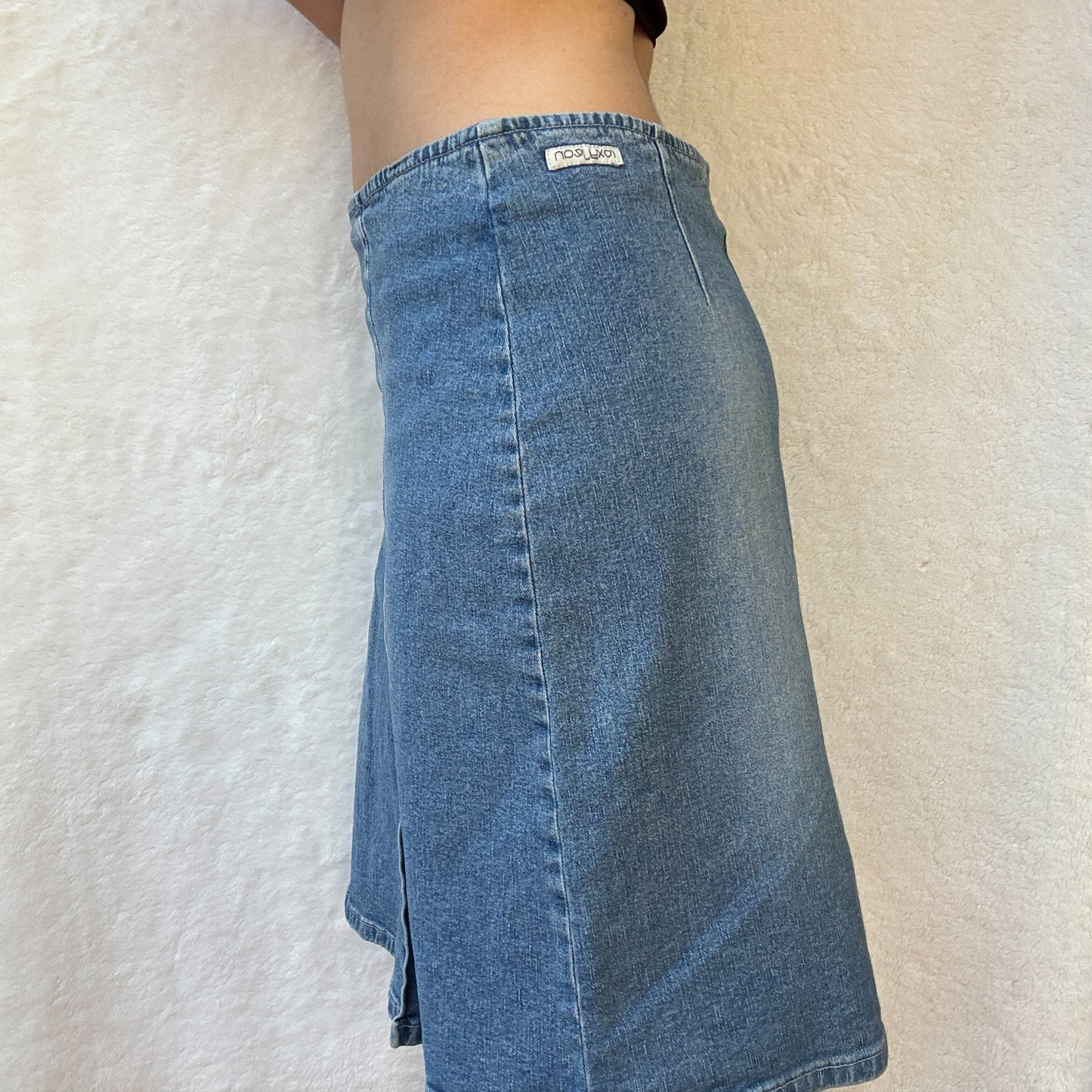Roxy Denim Midi Skirt