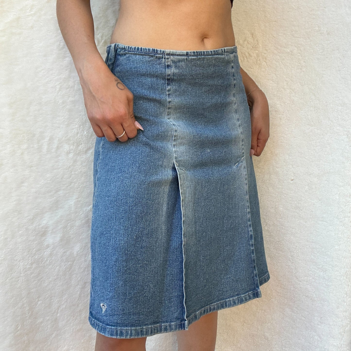Roxy Denim Midi Skirt