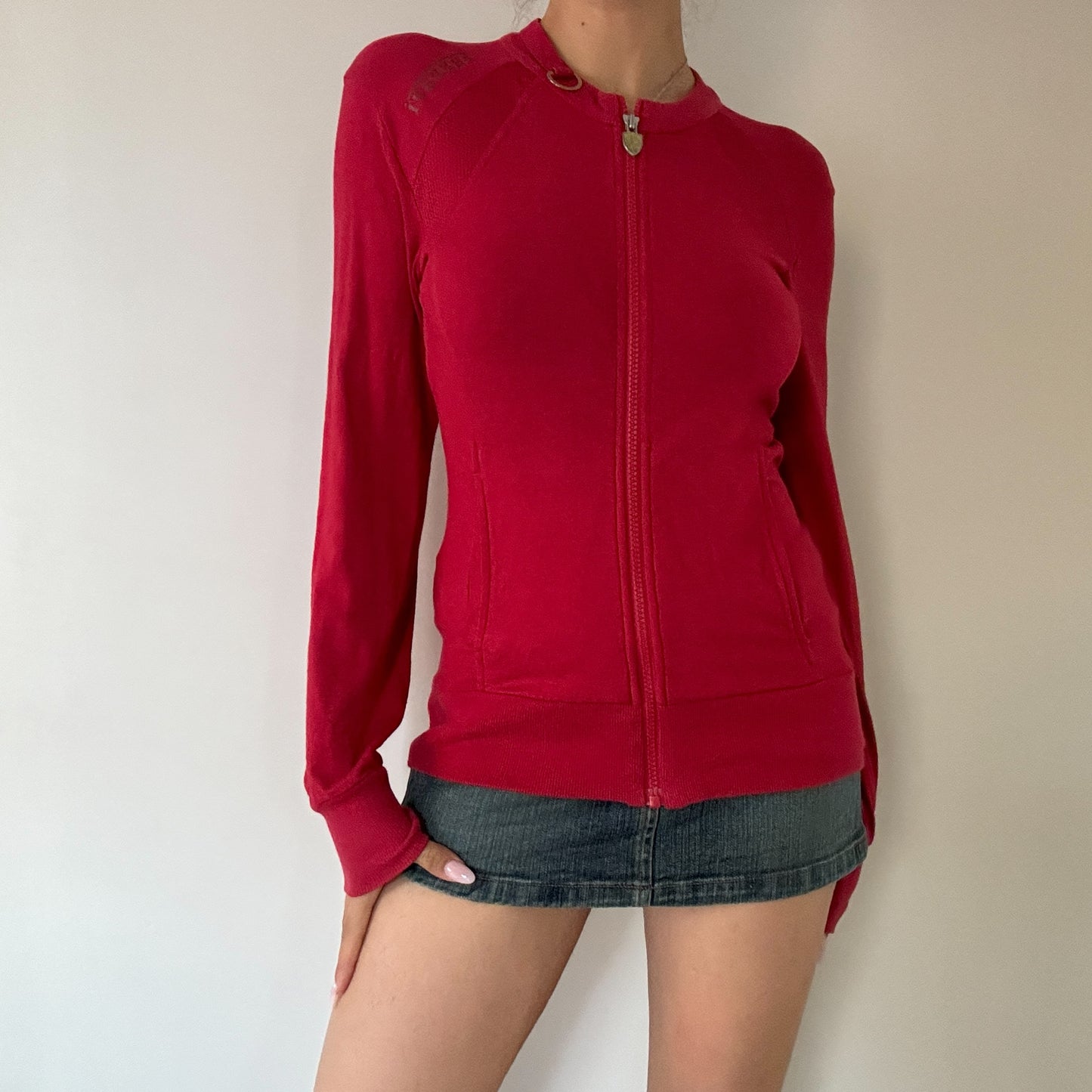 Red Ferrari Puma Zip Up
