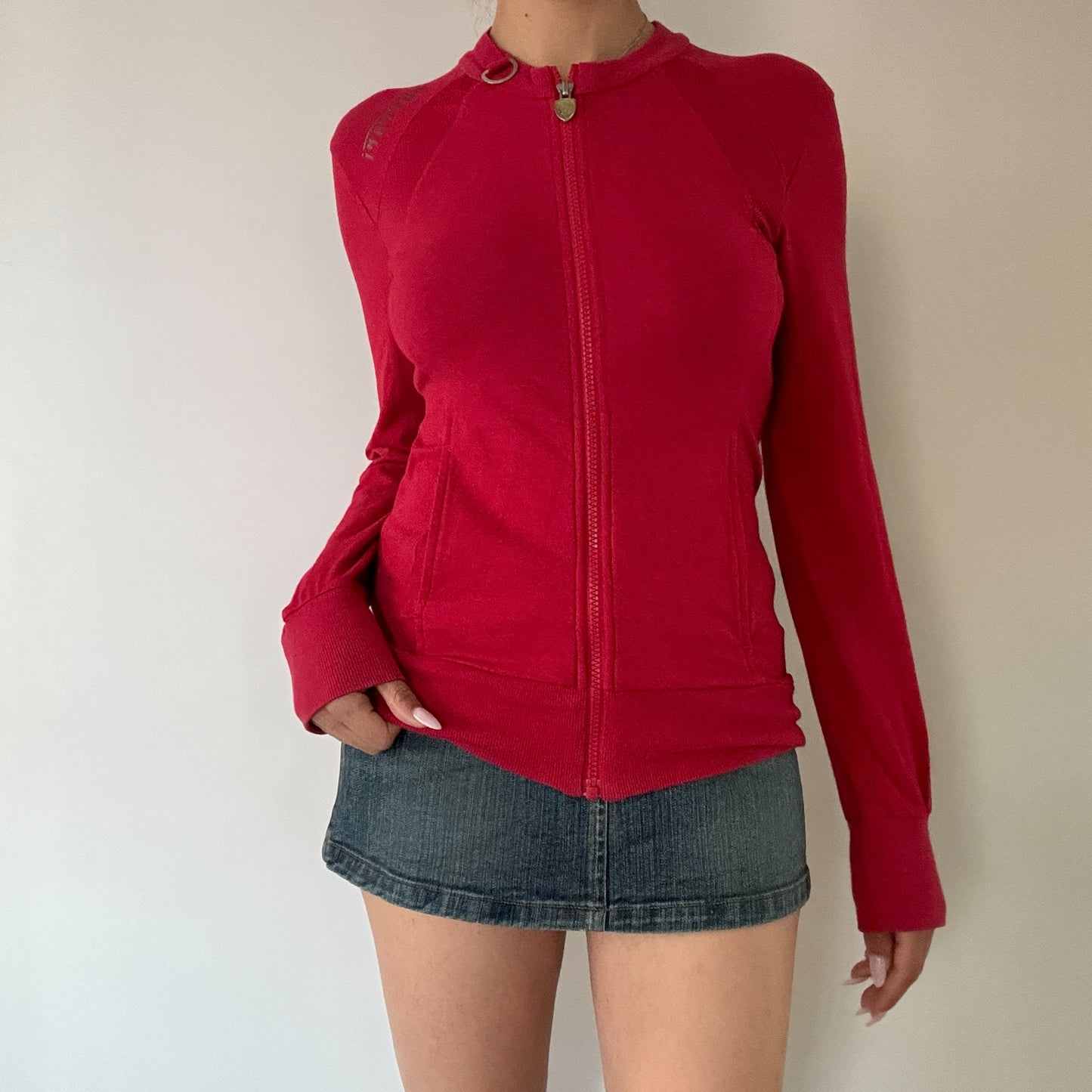 Red Ferrari Puma Zip Up