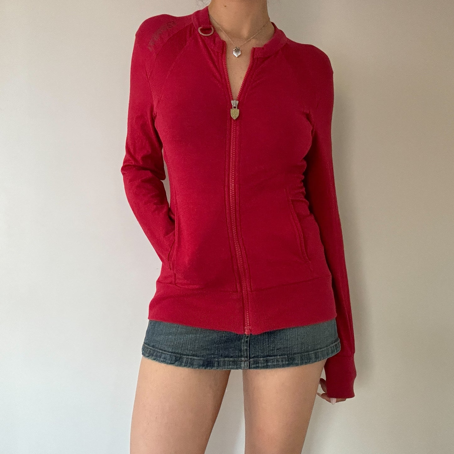 Red Ferrari Puma Zip Up
