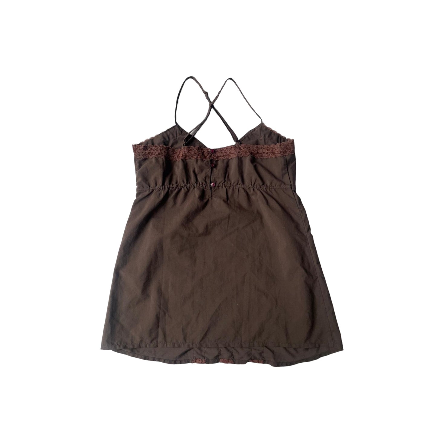 Roxy Lace Trim Top