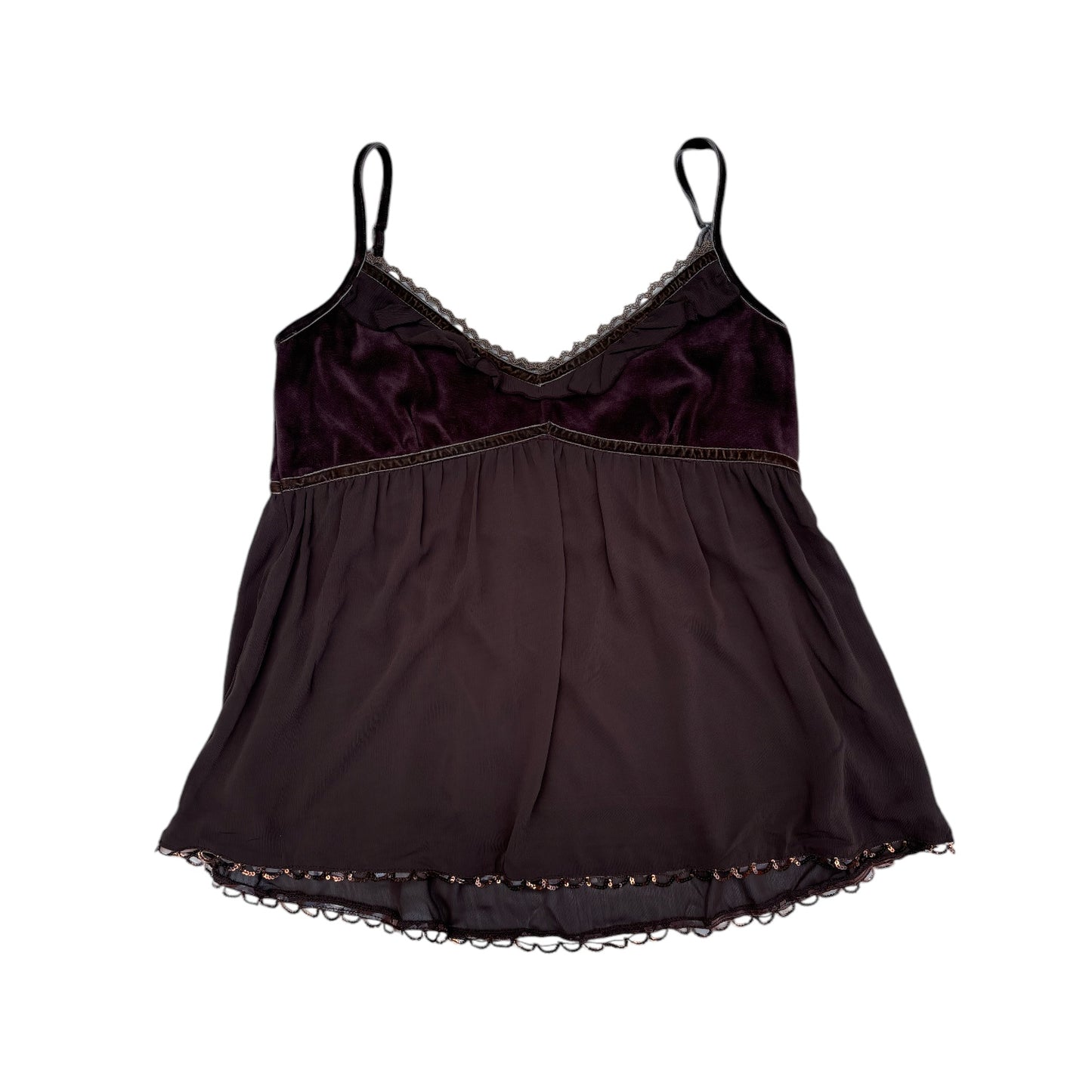 Chocolate Velvet Cami