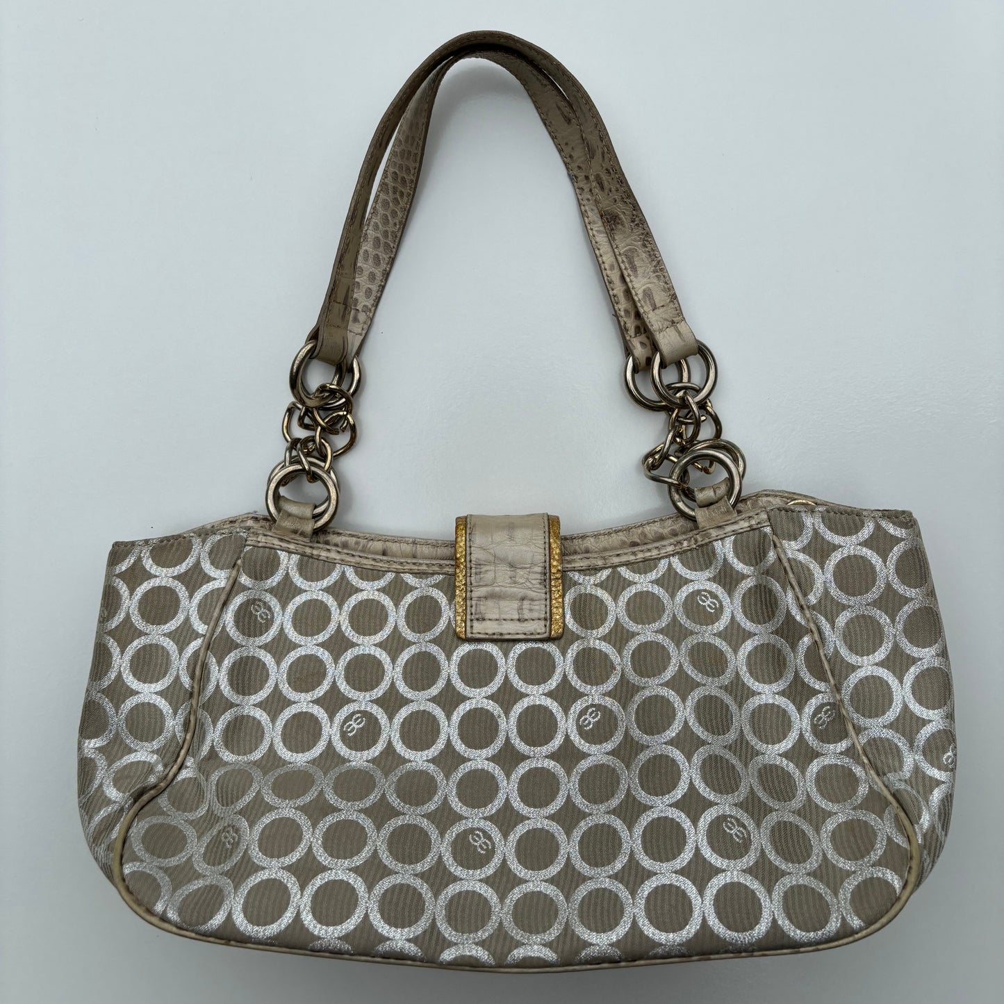 2000s Metallic Chain Bag