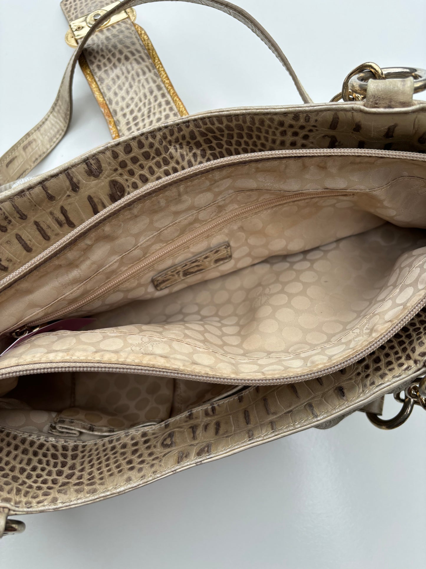 2000s Metallic Chain Bag