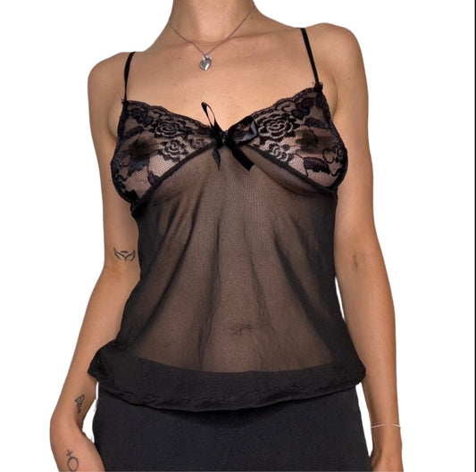 Black Lace Cami