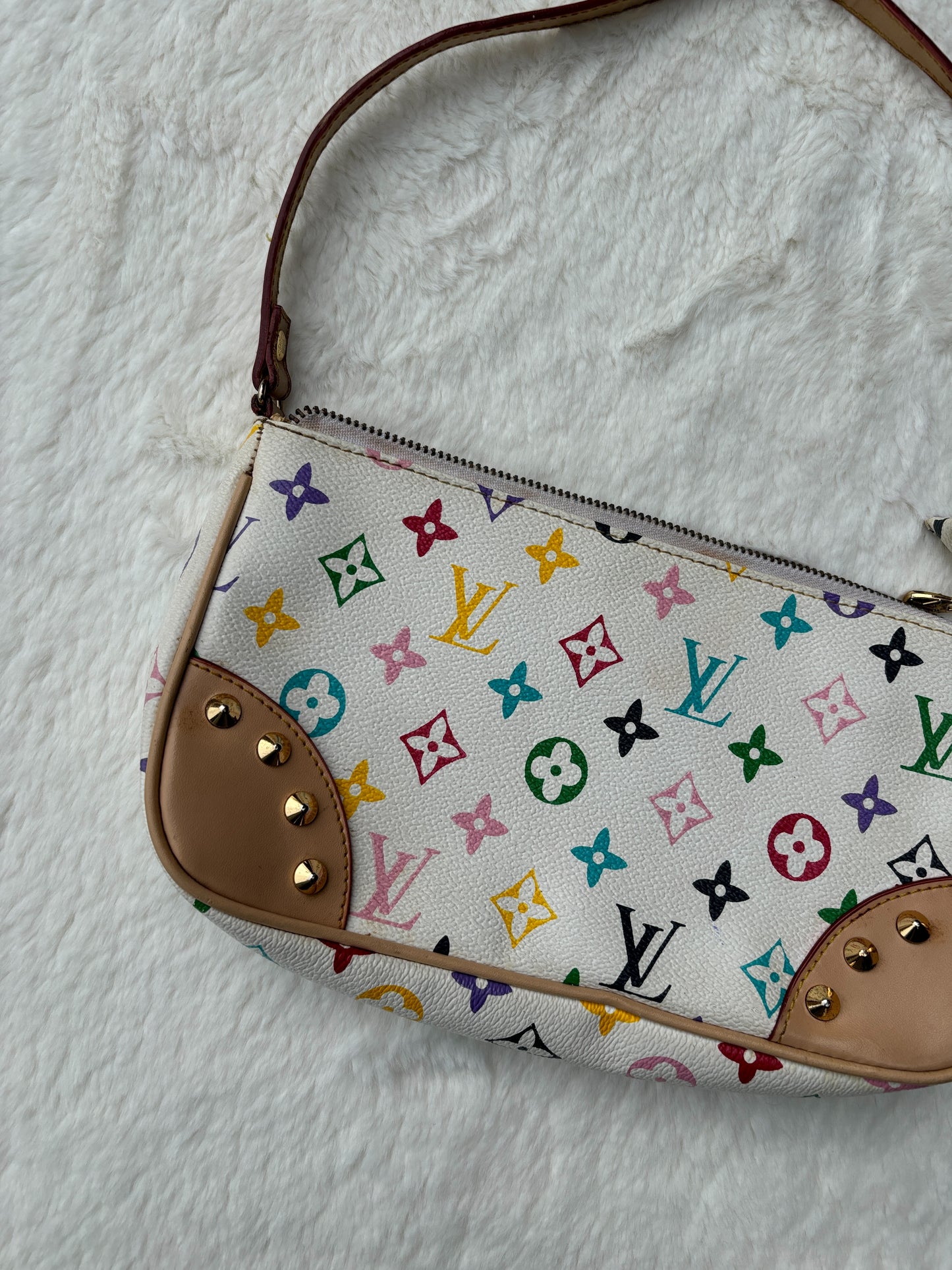 Rainbow Monogram Bag