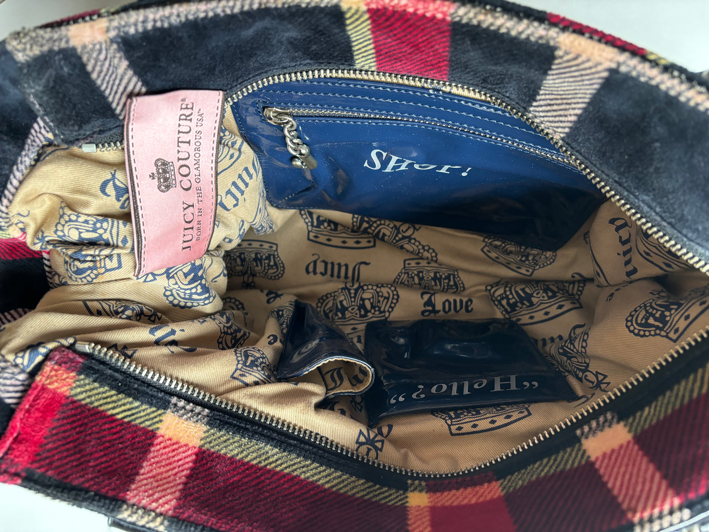 Juicy Couture Plaid Bag