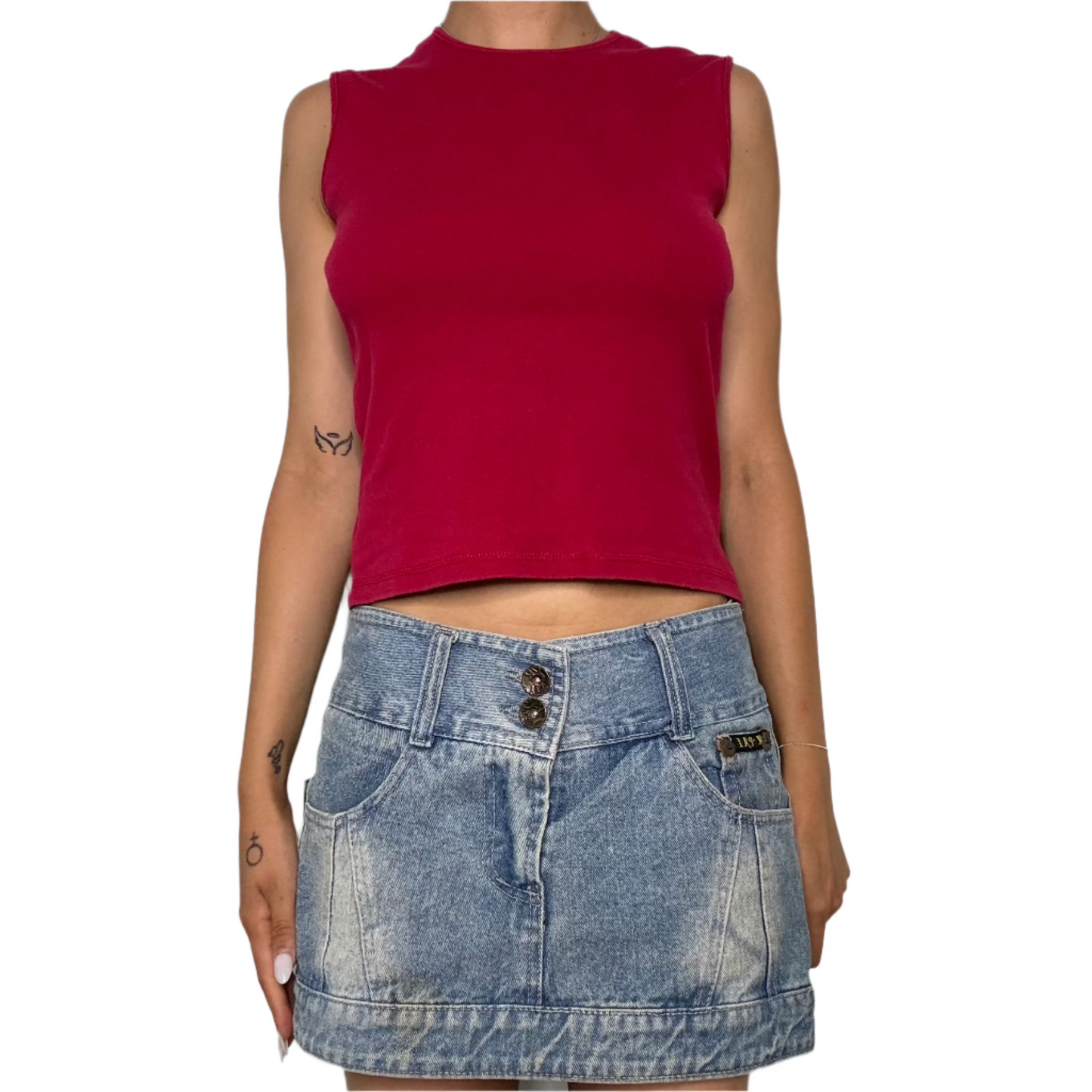 Basic Red Tank Top