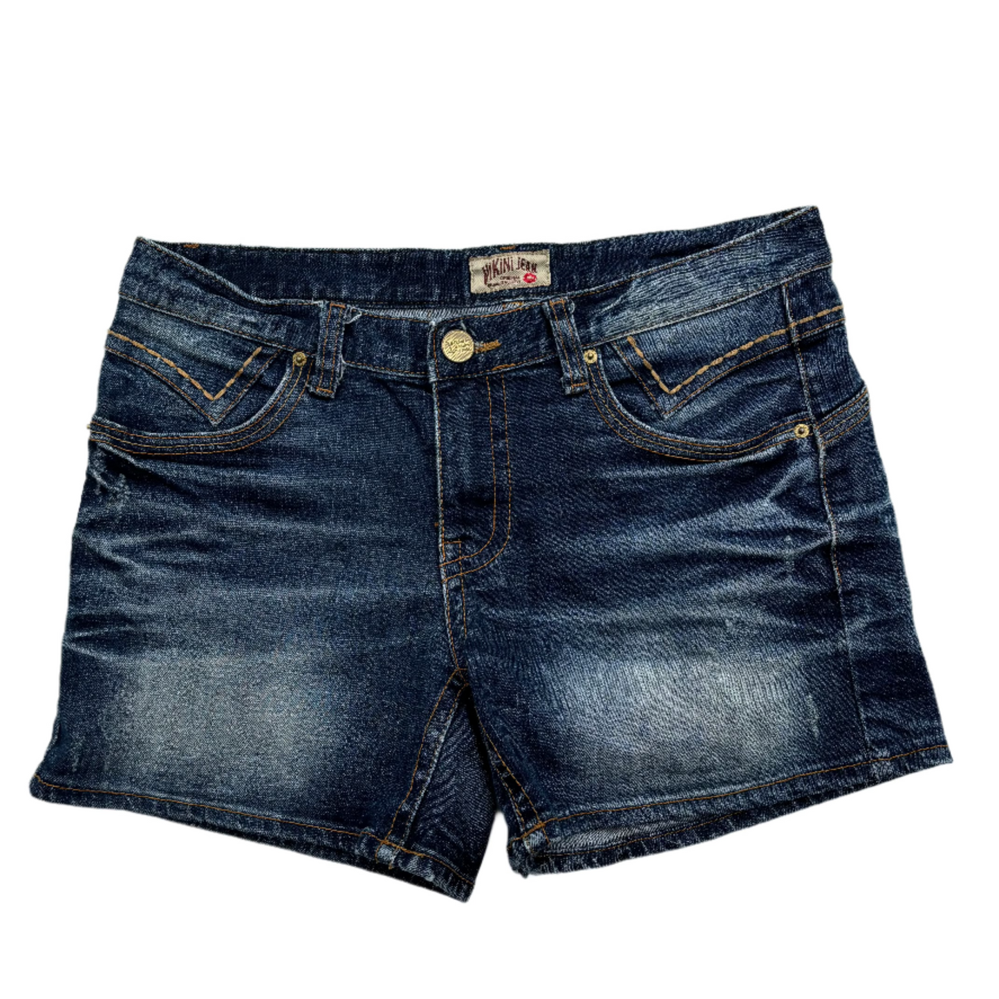 Vintage Heart Denim Shorts