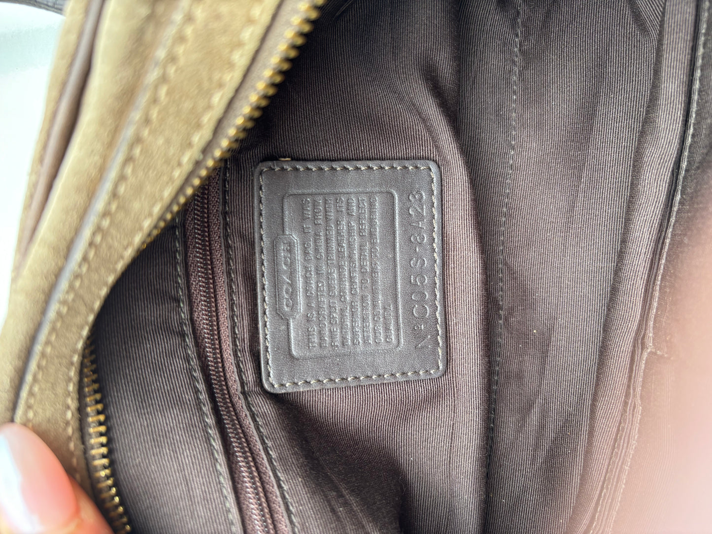 Coach Soho Suede Bag