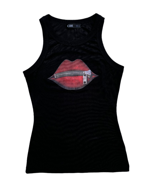 Locked Lips Tank