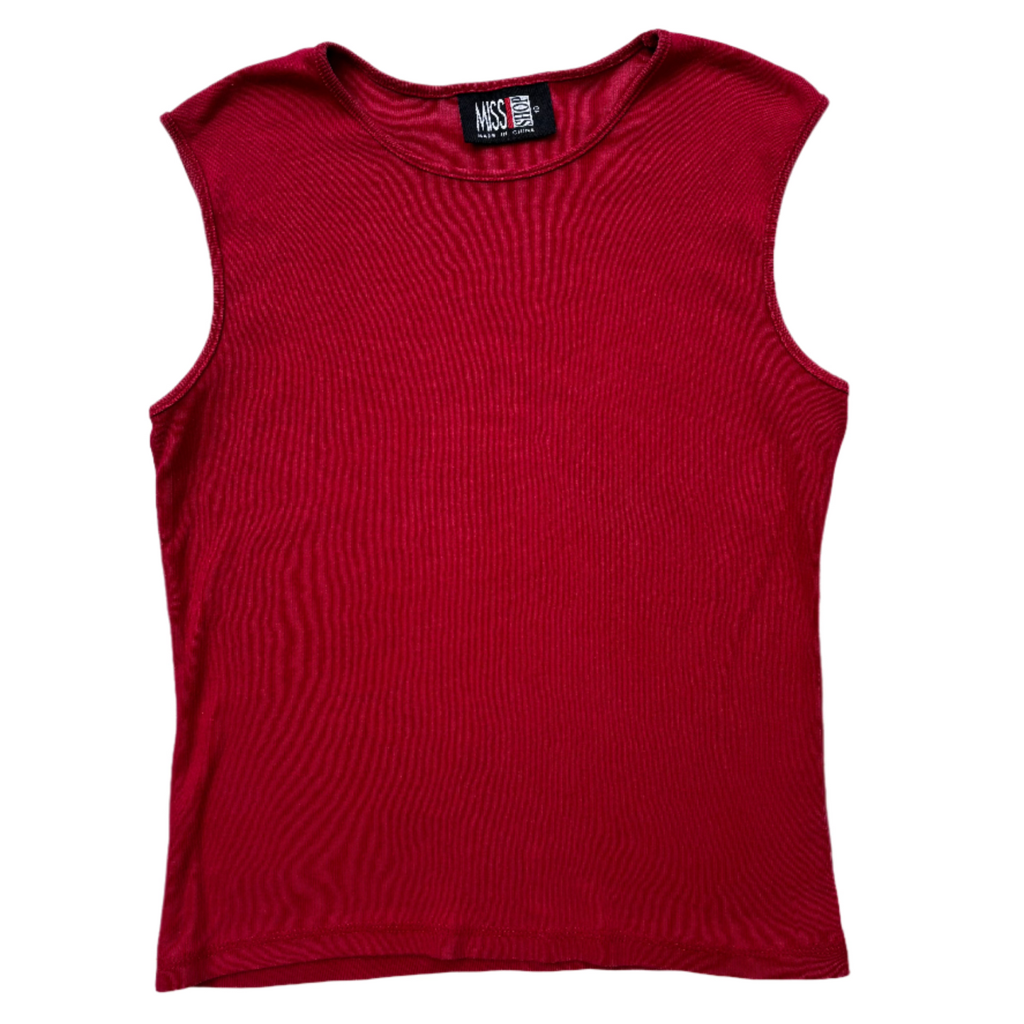 Basic Red Tank Top