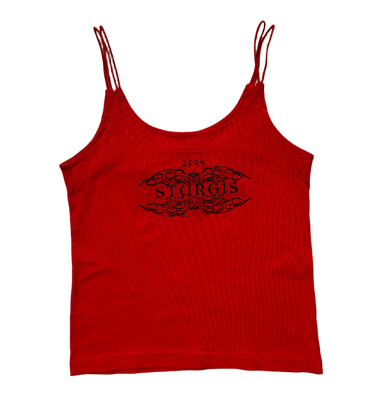 Red Sturgis Top