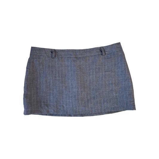 Pinstripe Mini Skirt
