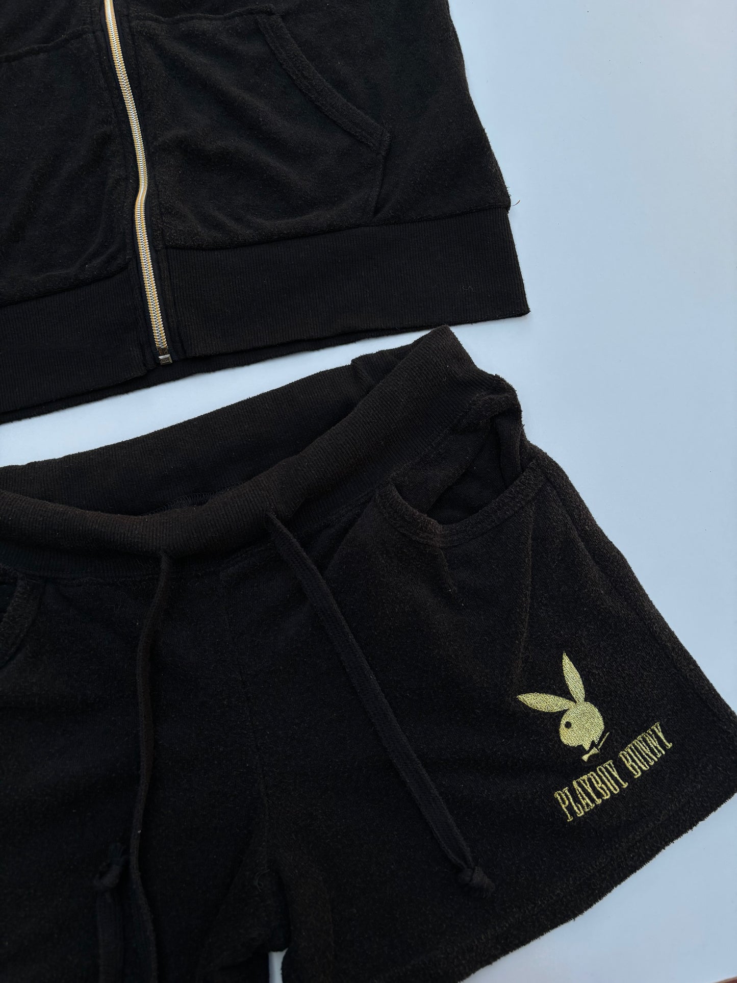 Playboy Gold Short Set