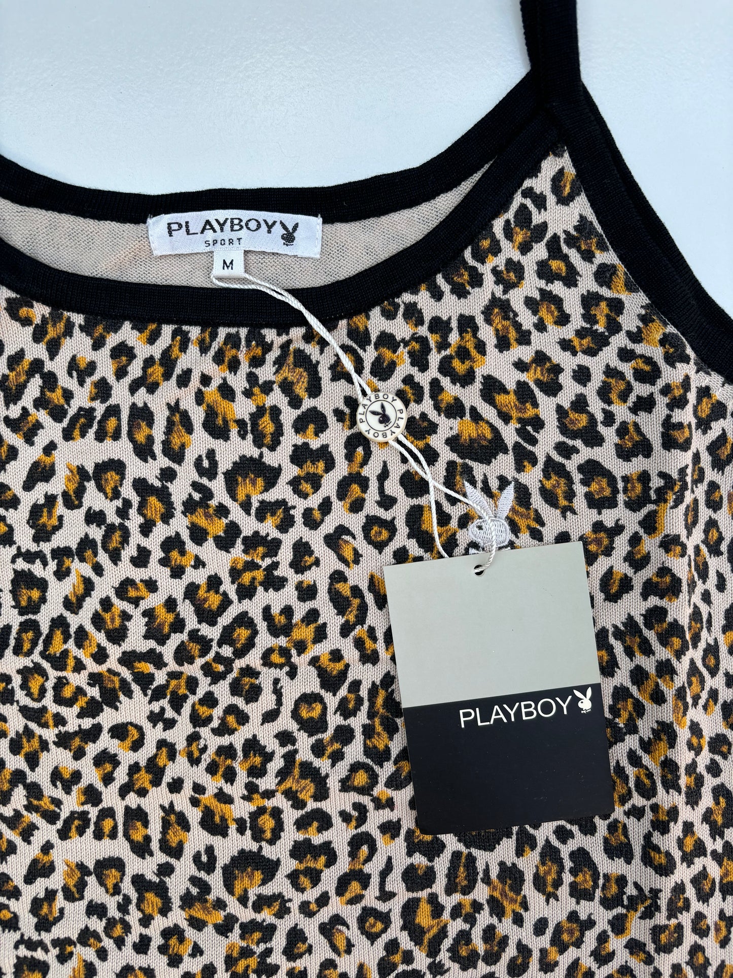 Playboy Leopard Singlet