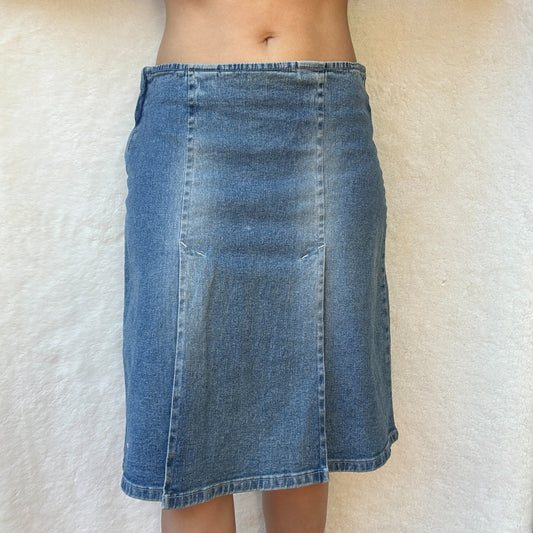 Roxy Denim Midi Skirt