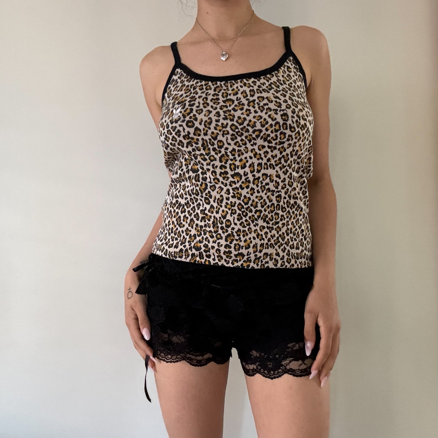 Playboy Leopard Singlet