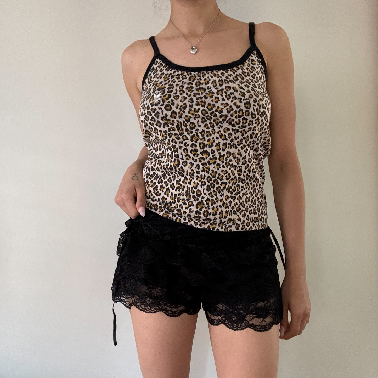 Playboy Leopard Singlet