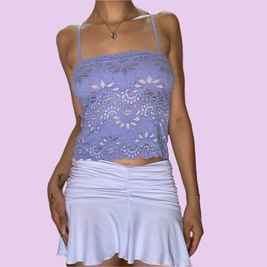 Lavender Lace Cami