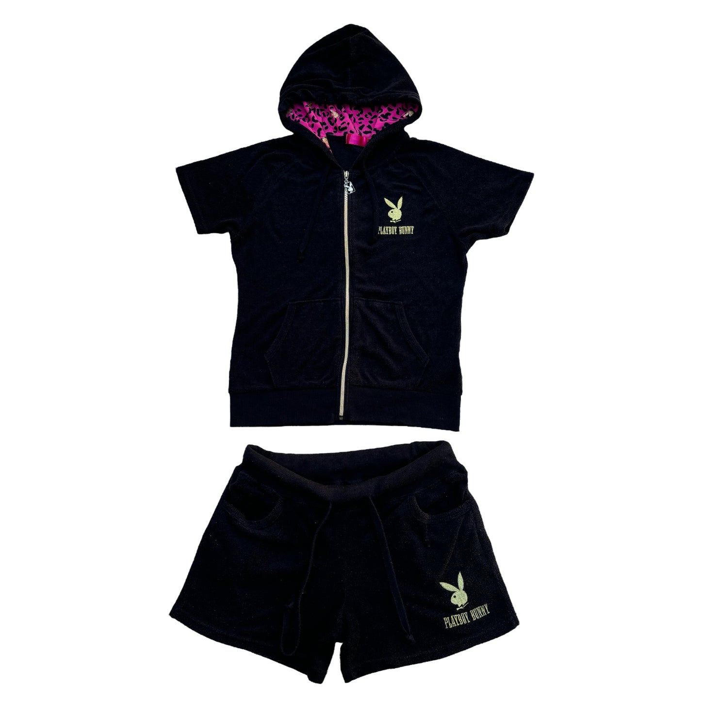 Playboy Gold Short Set