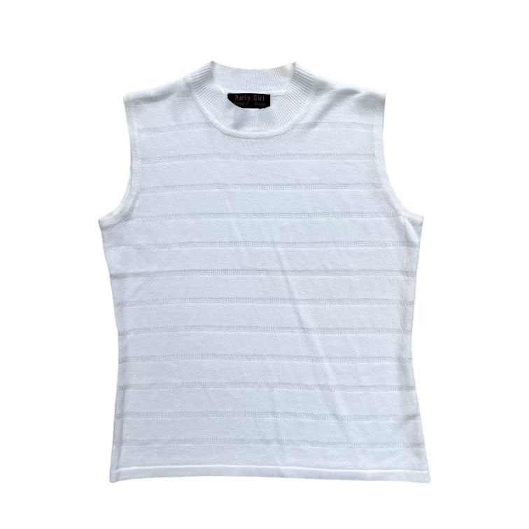 White Mesh Panel Tank