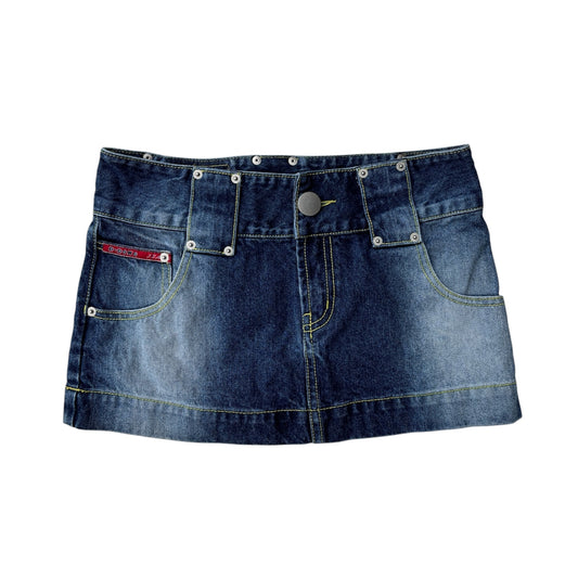 Y2K Denim Mini Skirt